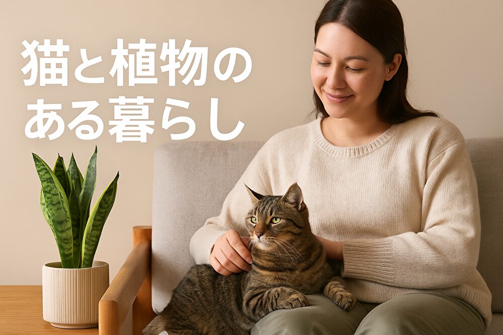 猫と植物のある暮らし｜安全なハーブと注意したい植物の話