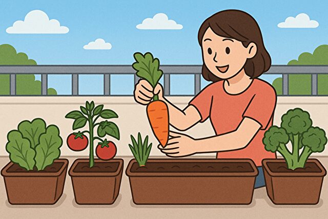 再利用土で育てやすい野菜の例
