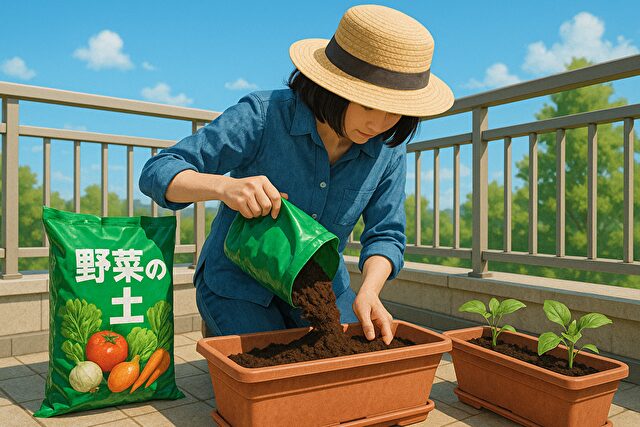 プランターの土は再利用できる？【結論と基本】