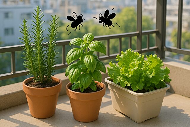 初心者向け｜ベランダで育てやすい虫がつかないおすすめハーブ