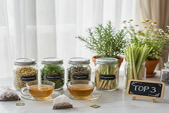 迷ったらこれ!ハーブティーの定番・人気種類TOP3