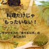 料理だけじゃもったいない！レモングラスの「食べる以外」の楽しみ方5選